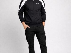 Men`s Regular Black Jacket Fit For casual